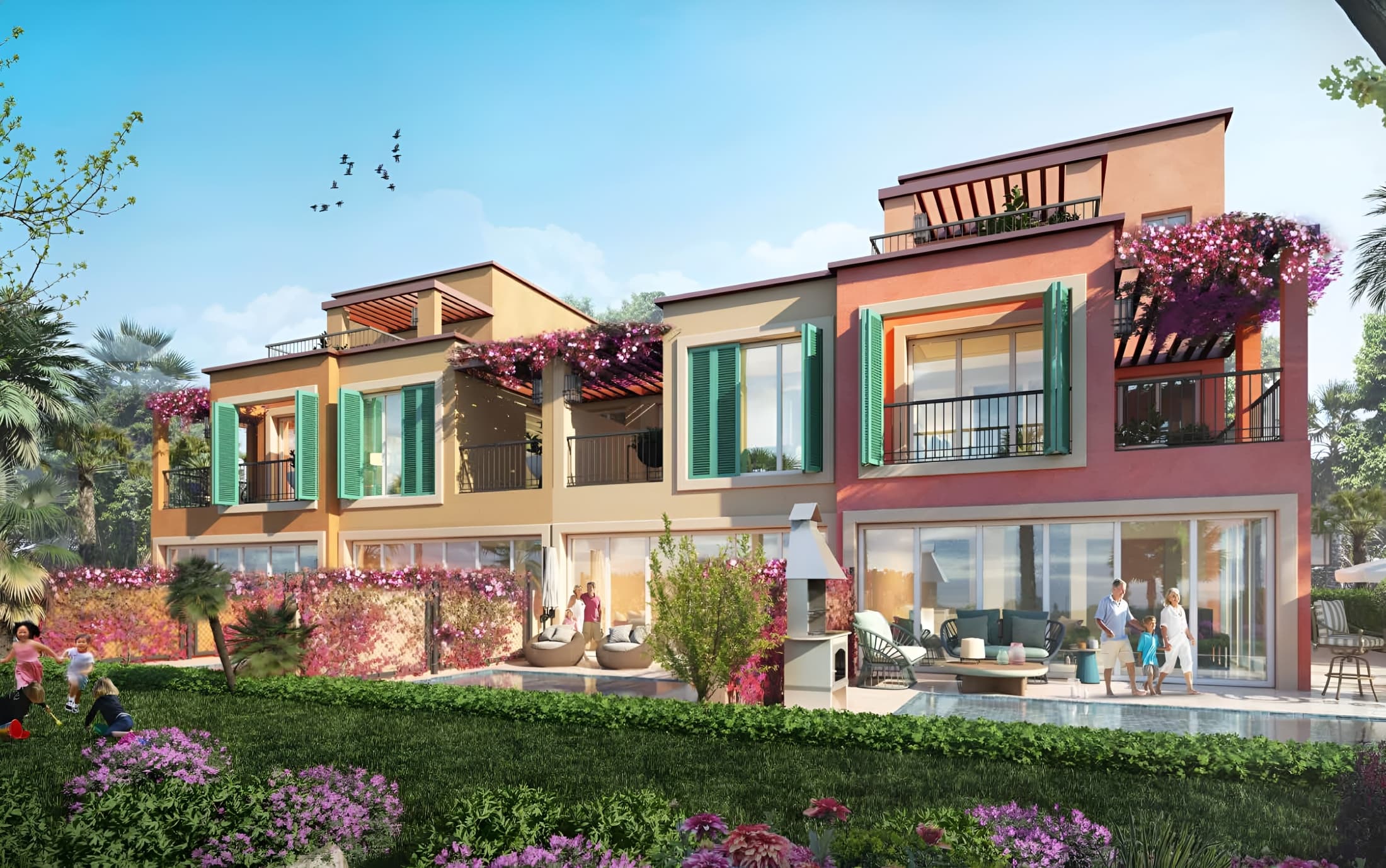 4 Bedroom Villa for Sale in Nice, DAMAC Lagoons