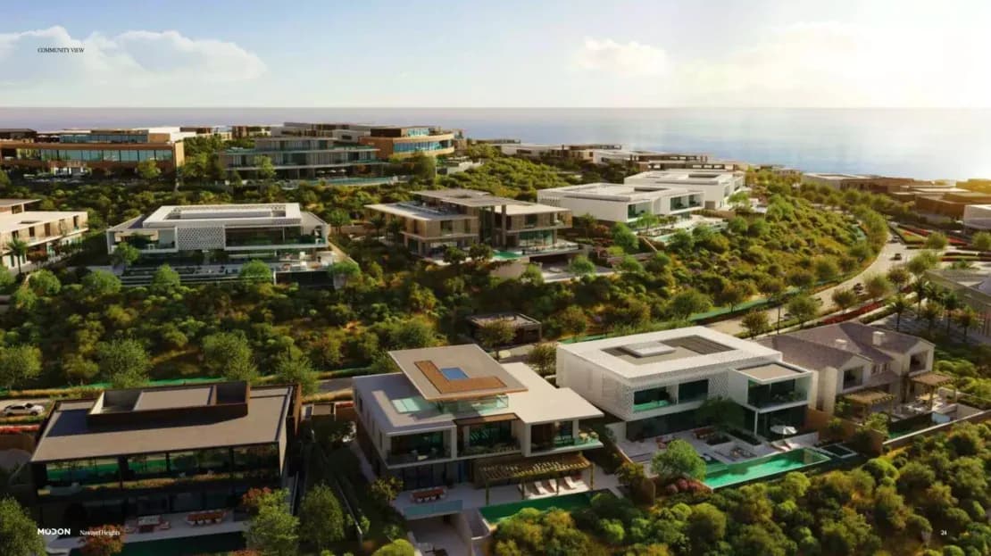 Nawayef West Heights at Hudayriyat Island – Ultra-Luxury Hilltop Villas from 8,966 Sq.Ft.